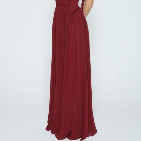 High Neck A-Line Shape Prom Dress JT672 - Picture 2 of 4